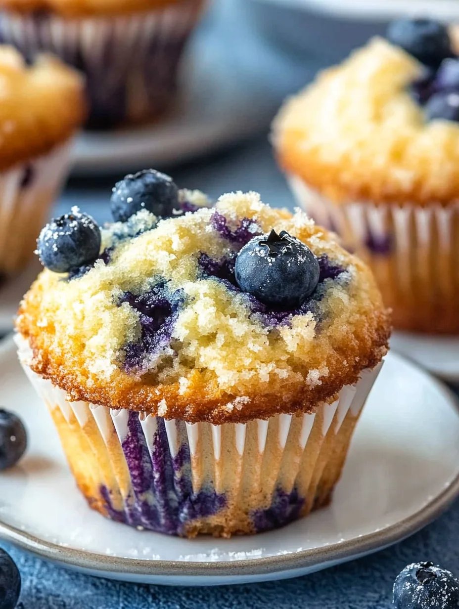 Easy Blueberry Muffins