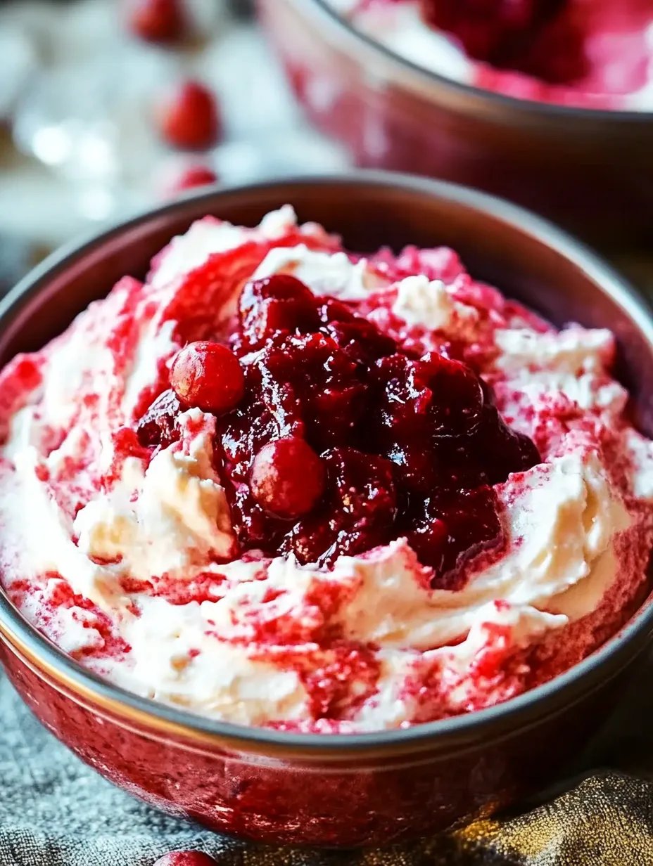 Easy Cranberry Cream Cheese Spread Dip Appetizer Recipe