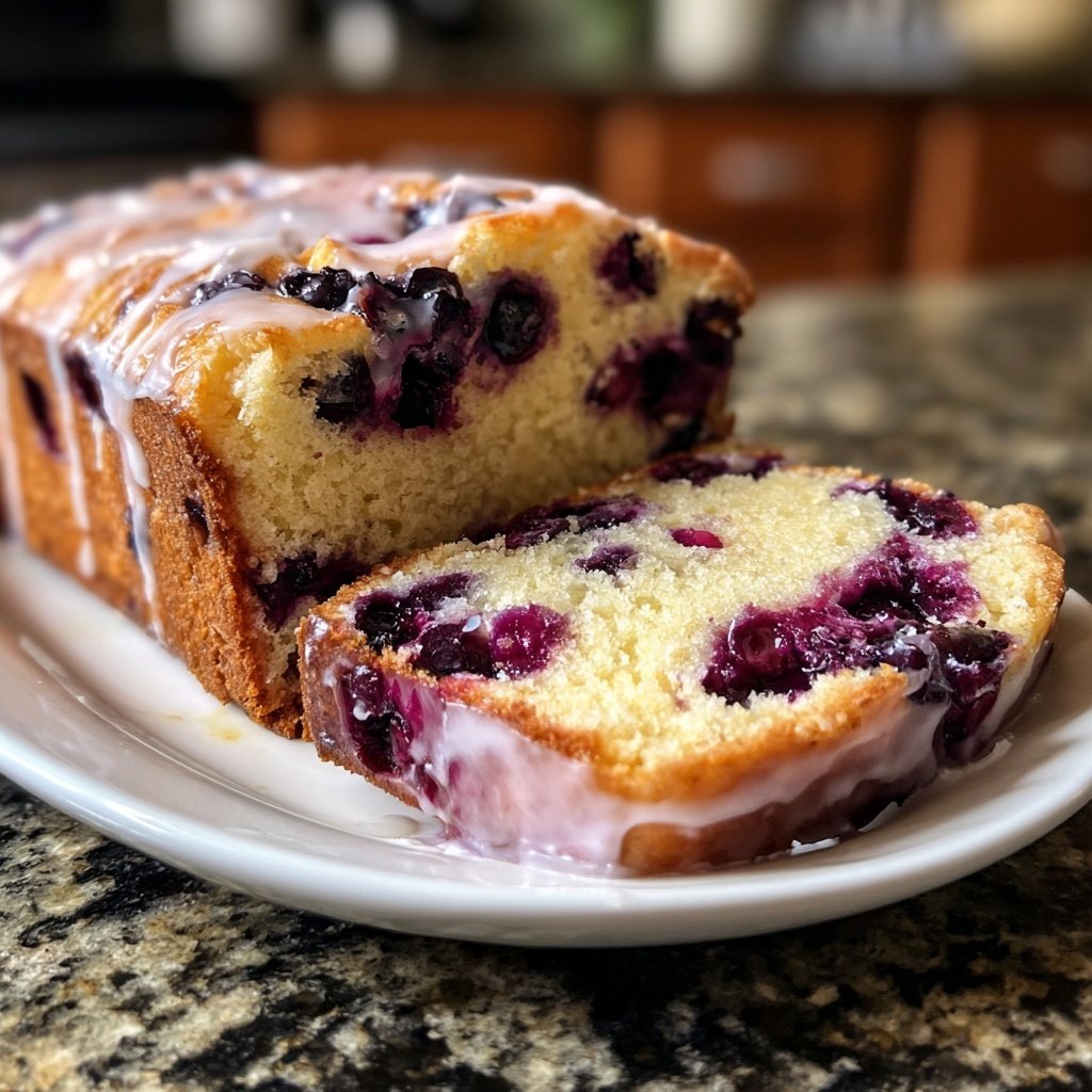 Blueberry Lemon Tea Bread