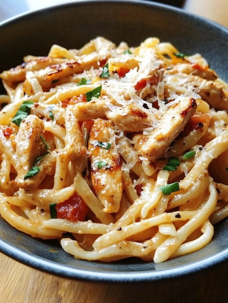 Marry Me Chicken Pasta