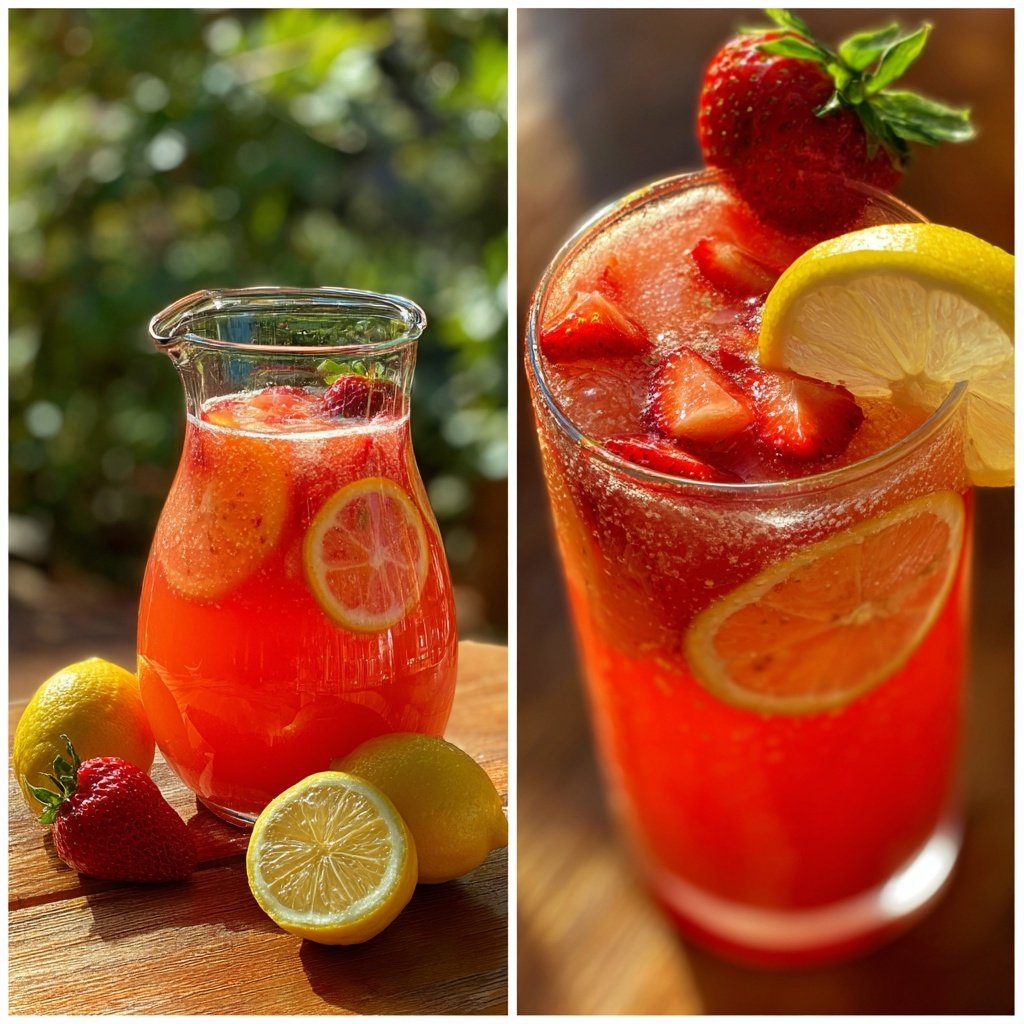 Strawberry Lemonade Spring Refresher