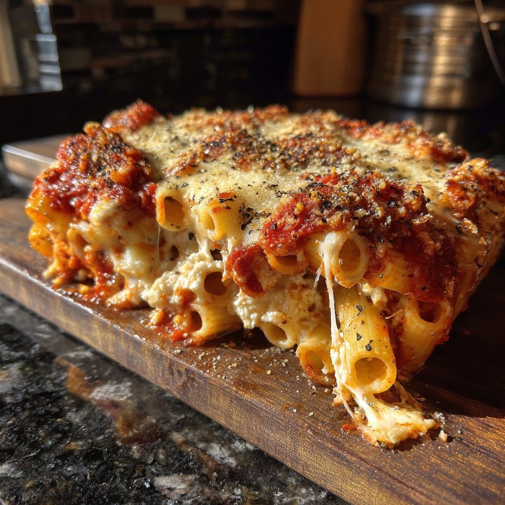 Baked Ziti With Ricotta