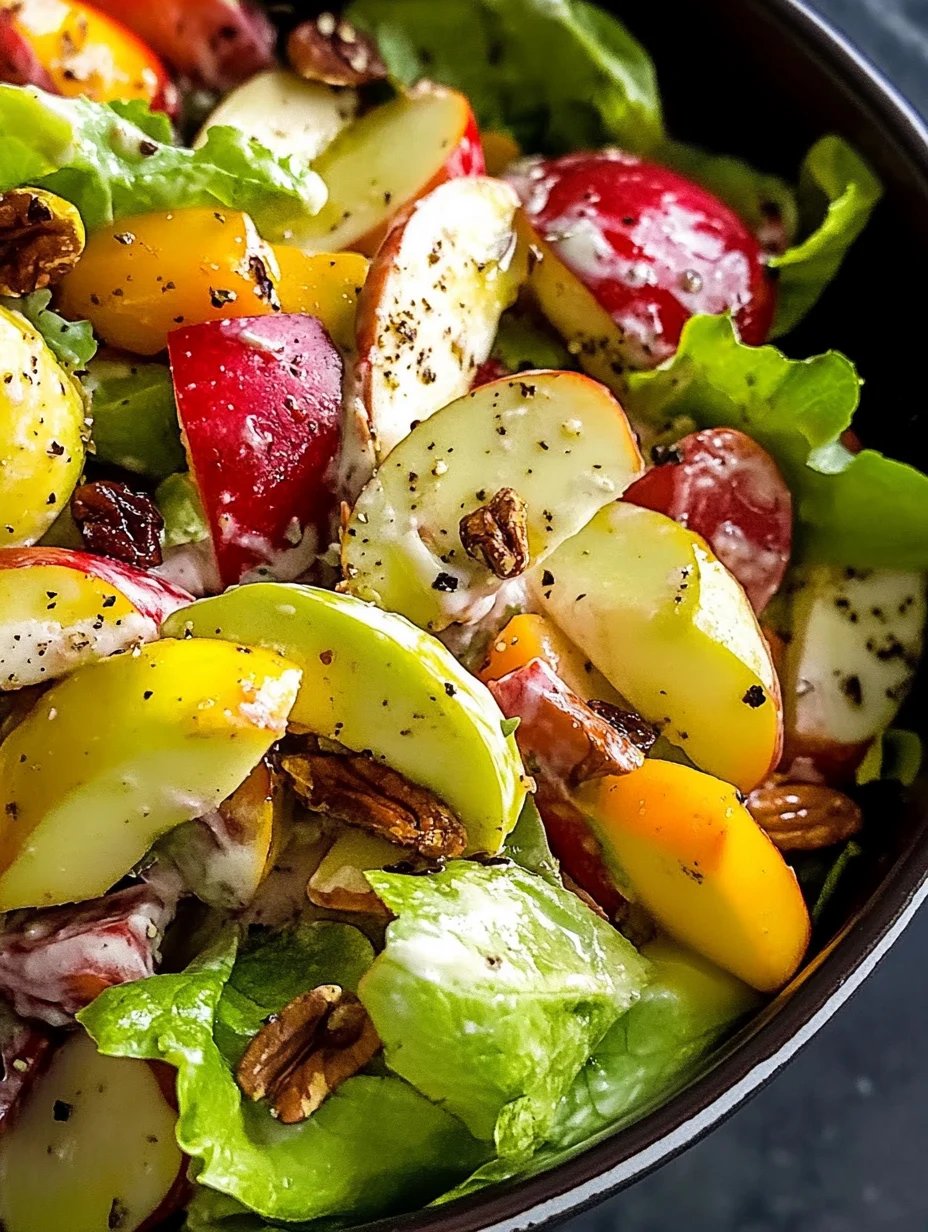 Fresh and Easy Apple Salad