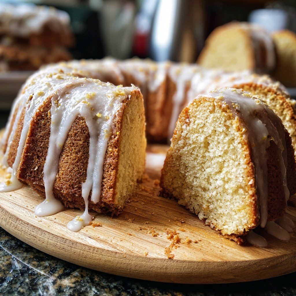 Soft Vanilla Almond Tea Cake