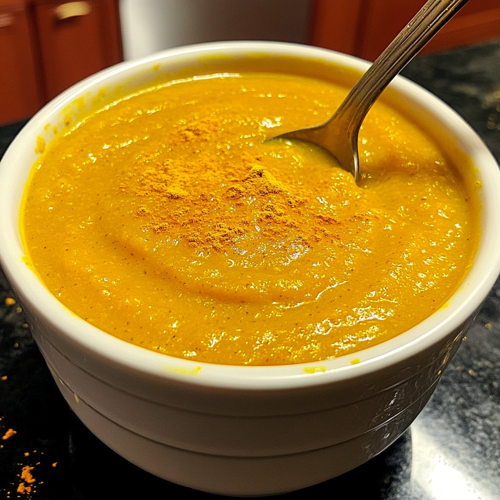 Squash Soup with Turmeric
