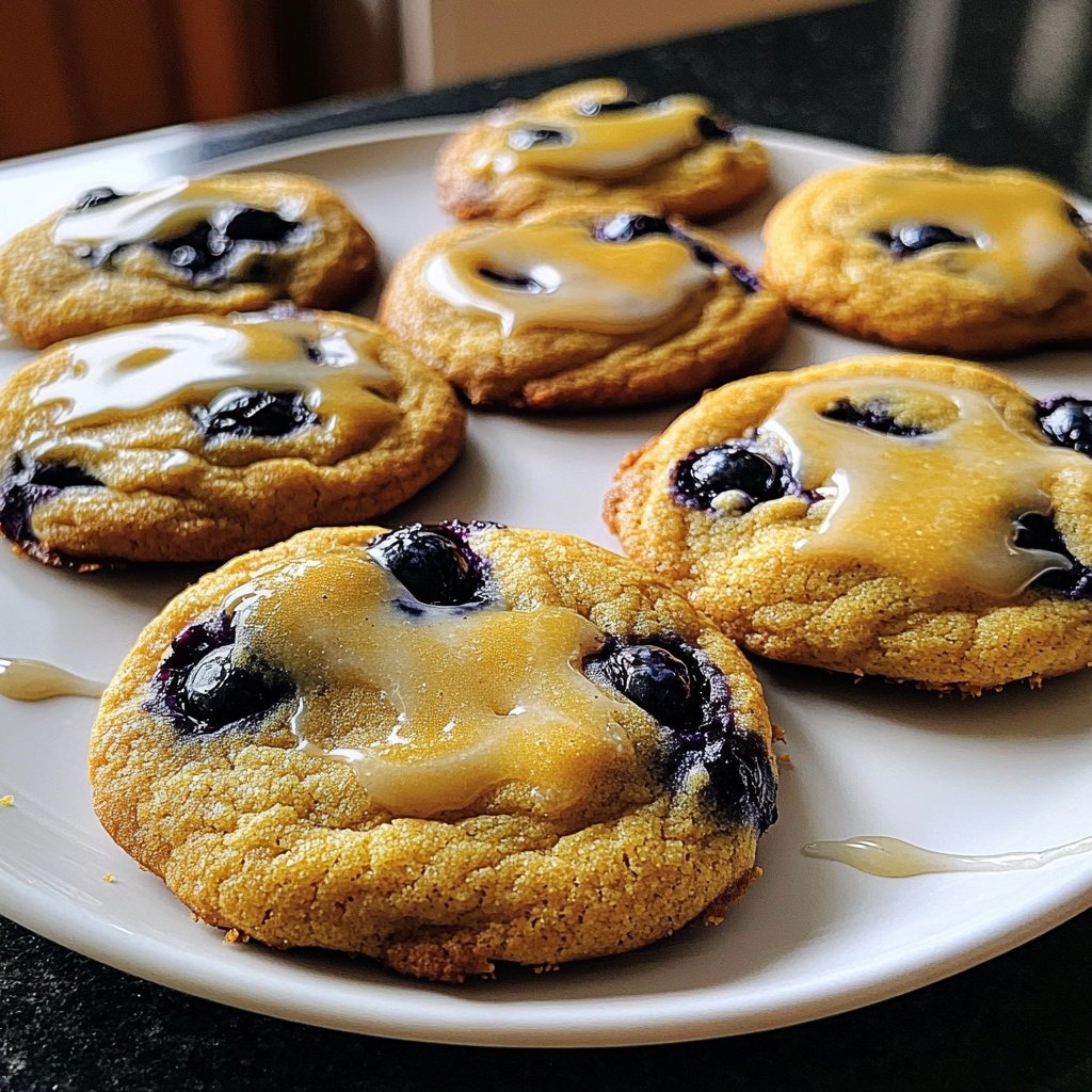 Lemon Blueberry Cookies